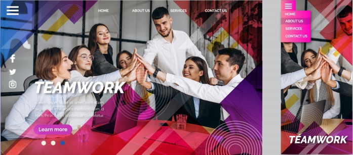 Створення Landing page
